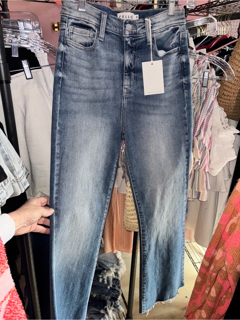 CELLO cropped flare jeans ❤️ NWT